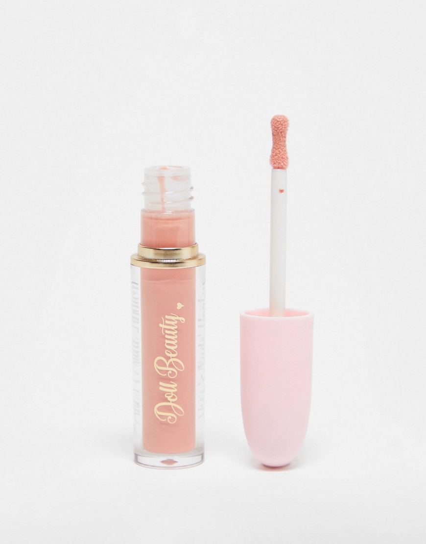 Doll Beauty She's Nude Lipgloss - Golden Girl-Pink