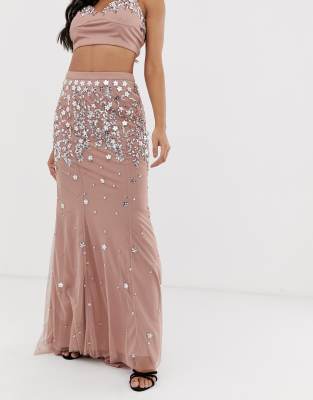 prom maxi skirt