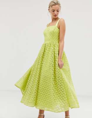 Lime prom outlet dress