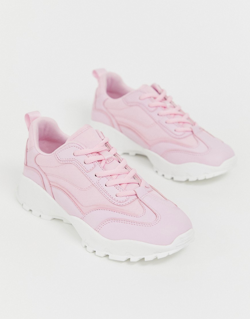 Dominic chunky sneakers fra ASOS DESIGN-Pink