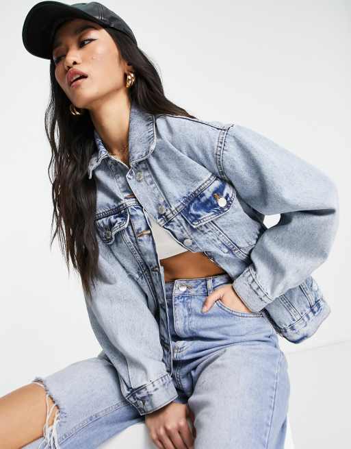 Don't Think Twice - Giacca di jeans oversize 