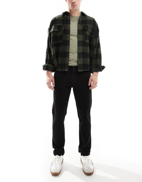 Don't Think Twice - Jeans slim neri elasticizzati - view 1