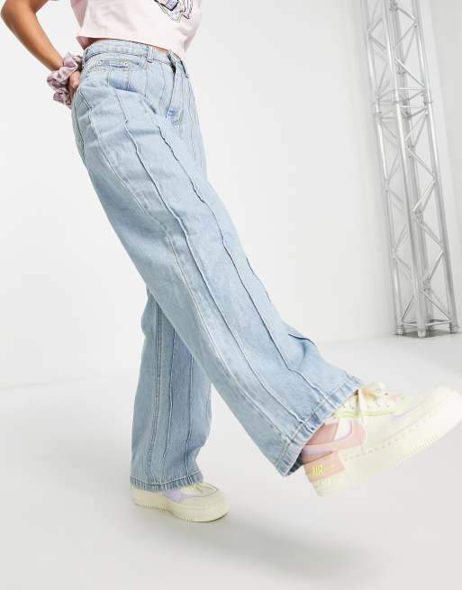 Jeans met vita on sale alta