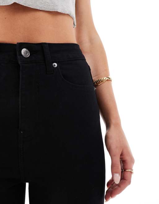 Don't Think Twice Petite - Ellie - Jeans skinny a vita alta, colore nero, 2 di 5