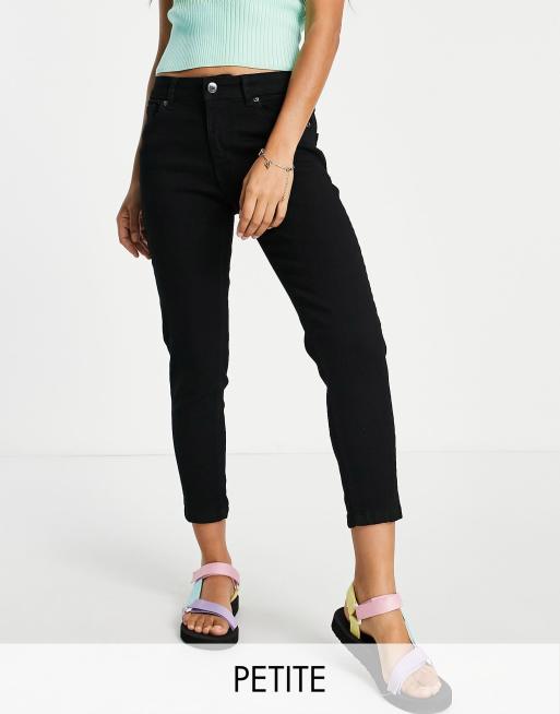 Don't Think Twice Petite - Jo - Jeans skinny a vita medio alta, colore nero 