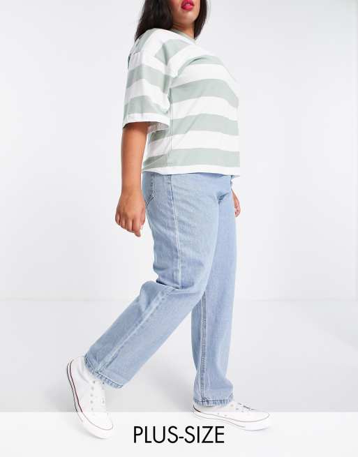Don't Think Twice Plus - Grace - Jeans a palloncino, colore azzurro 