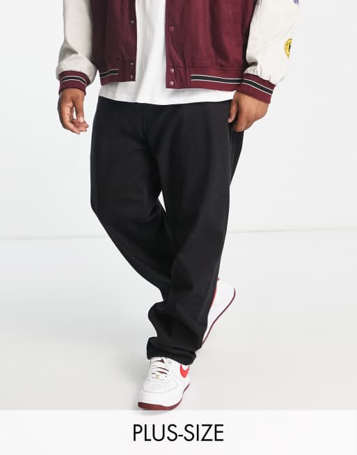 Don't Think Twice Plus - Jeans dritti neri 