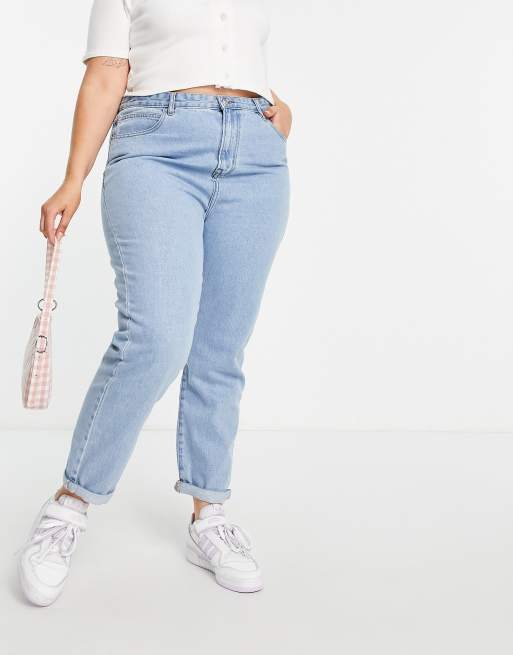 海外並行輸入正規品 Don T Think Wash Blue Light In Jeans Mom Lou Twice Think レディース Don T ブルー 青色 ジーンズ Twice ボトムス Www Janvier Labs Com