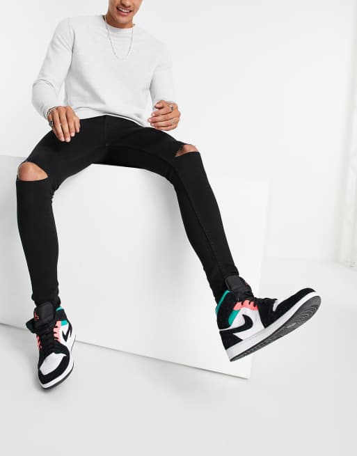 Don't Think Twice Tall - Jeans super skinny neri 