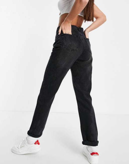 Don't Think Twice Tall - Veron - Mom jeans comodi nero slavato , 2 di 4