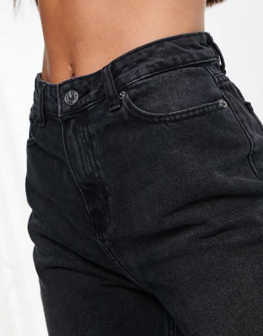 Don't Think Twice Tall - Veron - Mom jeans comodi nero slavato , 3 di 4