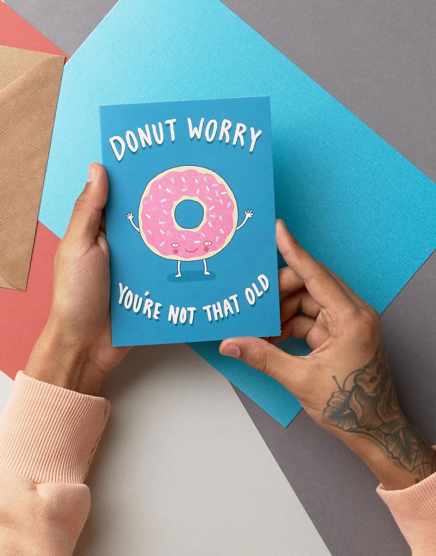 Donut Worry You're Not That Old Card-Multi