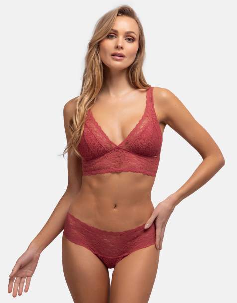 Dorina 3-pack lana brief coral/beige/black in coral/beige/black - view 1