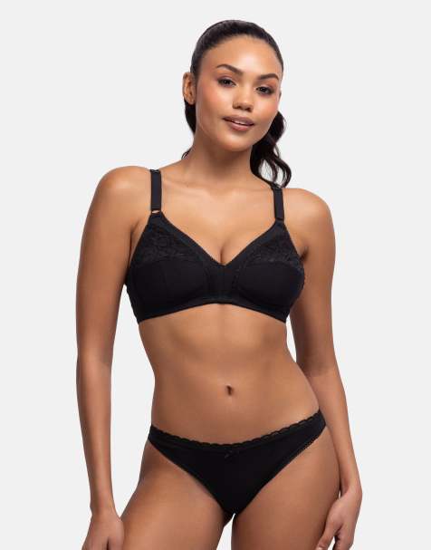 Dorina 3-pack naomi brief black in black - view 1