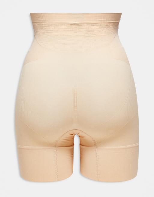 Dorina - Absolute - Pantaloncini a vita alta modellanti beige, 3 di 3