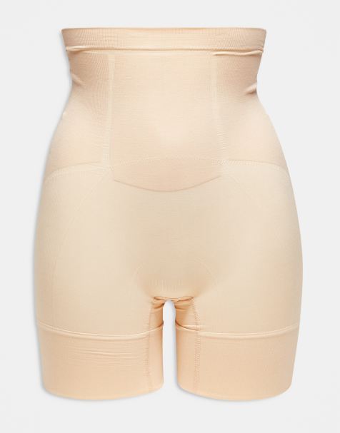 Dorina absolute sculpt high waisted boy shorts in beige - view 1