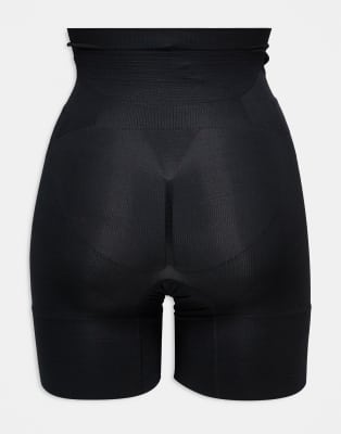 Dorina Absolute Sculpt Scoop Back High Waisted Boyshorts In Black