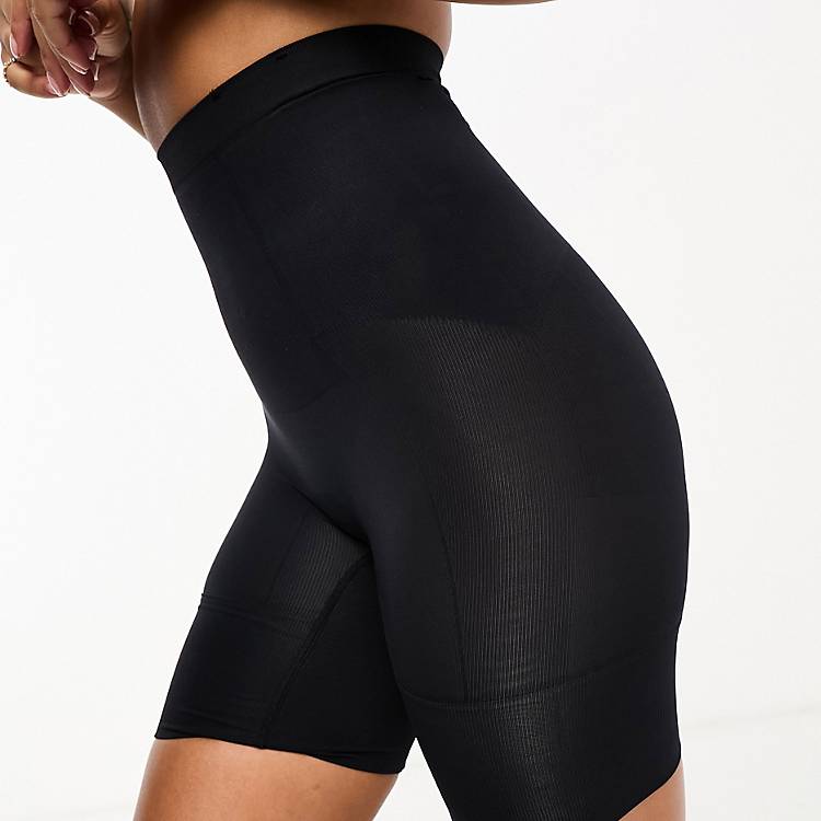 waist shorts in black - raquel midi dress - McocongresShops