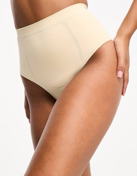 Dorina - Absolute Sculpt - Sømløs højtaljet G-streng med meget støtte i beige - view 1