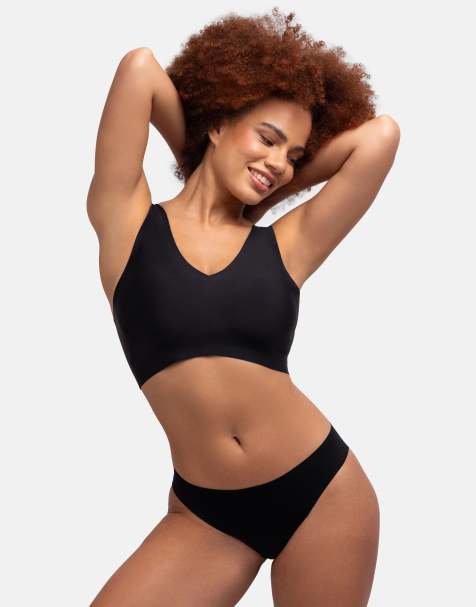 Dorina Airlite light padded bralette black in black - view 1