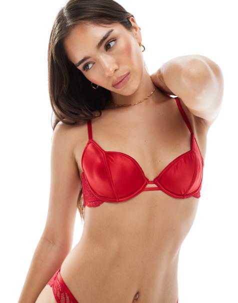 Dorina - Amar - Voorgevormde Bh in rood - view 1