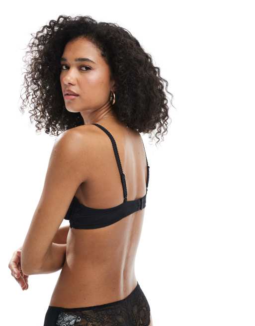 Dorina Angie 2 pack lace bra in black and beige, 2 of 4