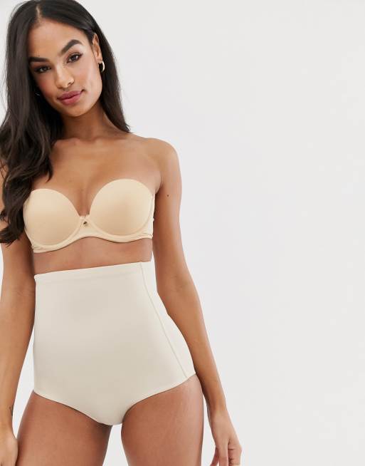 Dorina – Bridget – Control Contour – Beige silhuettformande trosor med superhög midja, 4 av 4