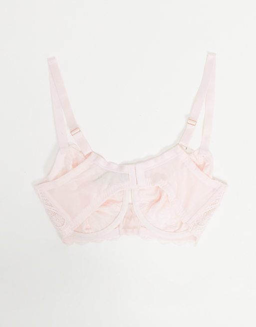 Dorina Curve – Blissful – Ungepolsterter BH mit Spitze in Rosa - PINK, 2 von 4