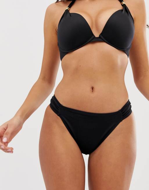 Dorina czarny, hipsterski dół od bikini, 3 z 4
