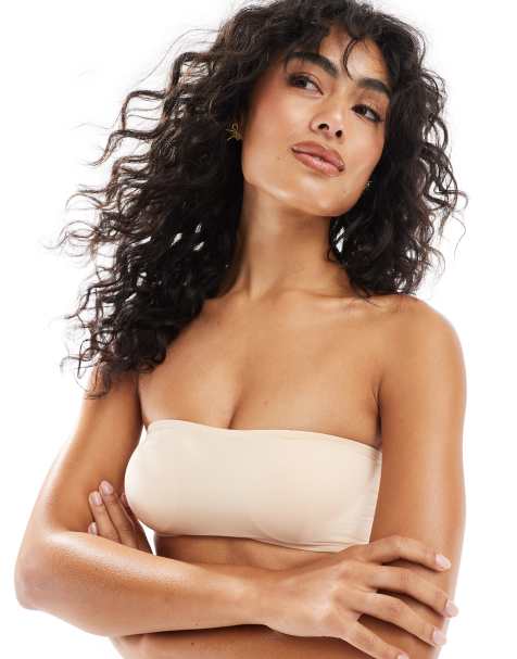 Dorina - Essential - Mix & Match - Fascia leggermente imbottita beige in microfibra - view 1