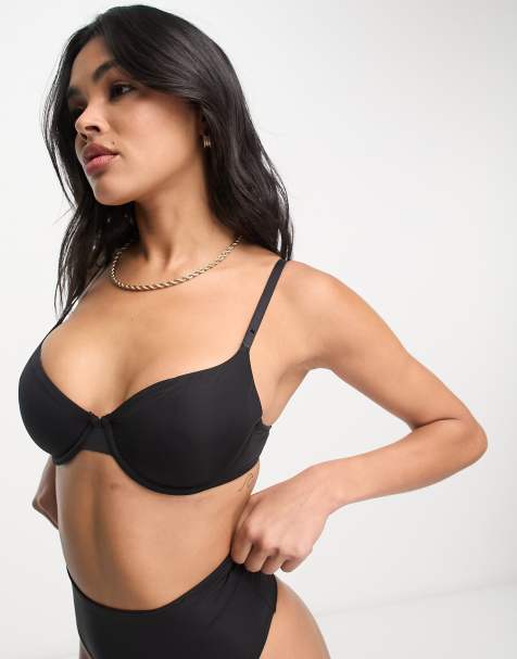 Dorina - Evelyn B-F Blend - Reggiseno con ferretto non imbottito effetto levigante nero - view 1