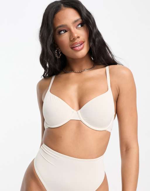  DORINA Smooth Light Padded T-Shirt Bra, Wide Straps