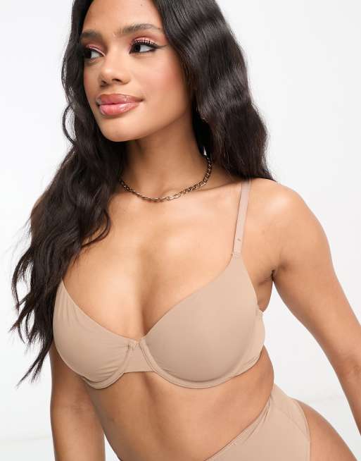 Dorina Evelyn B-F blend smoothing unpadded underwire bra light brown, 4 of 4