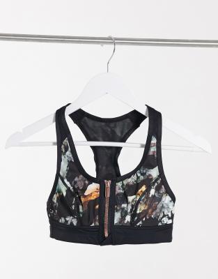 Extreme impact fashion sports bra