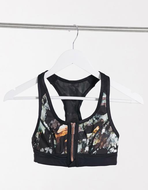 Dorina - Extreme - Reggiseno sportivo non imbottito ad impatto elevato con stampa multicolore 