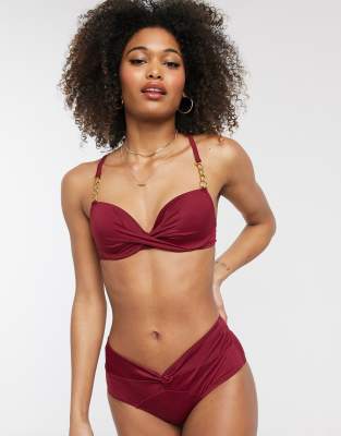 asos padded bikini