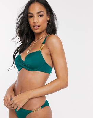 asos padded bikini