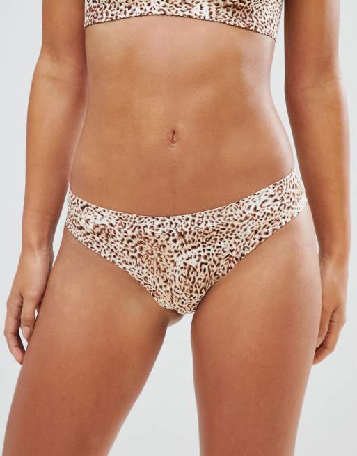 Dorina - Arielle - Ensemble soutien-gorge push-up sans armatures à imprimé animal et culotte, 3 de 3