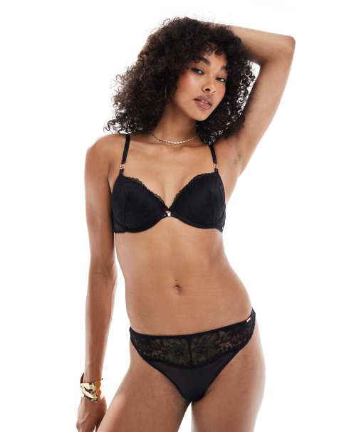 Dorina Jemma thong in black