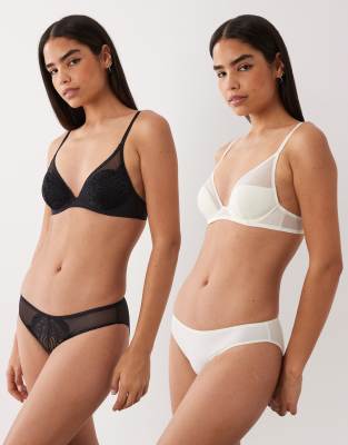 Dorina Lincoln 2 Pack Briefs In Multi