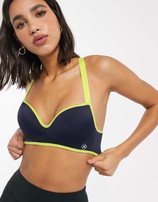 high impact padded sports bra