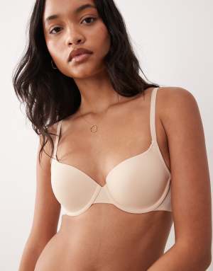 Dorina Michelle t-shirt bra a-dd cup in beige