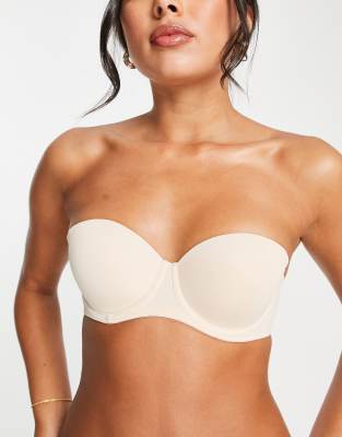 Dorina Michelle – Trägerloser BH in Beige - view 1