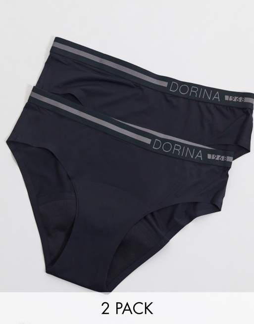 DORINA FLO 3 PACK - Briefs - black/green/white/black - Zalando.de