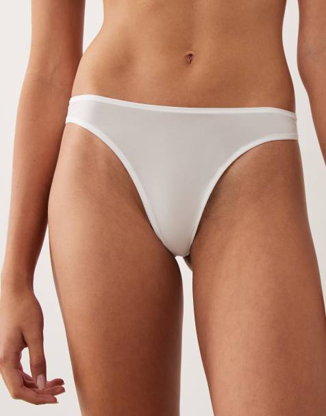 Dorina NOA 2-pack stringtrosor i vitt - view 1
