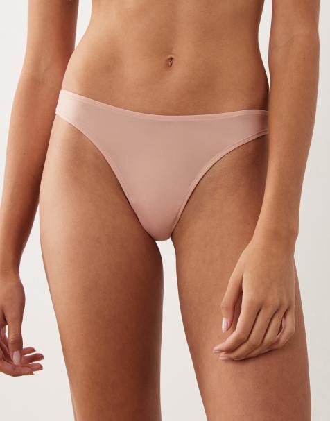 Dorina Noa Bra and Thong set in warm beige - view 1