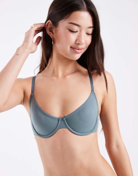 Dorina Noa non padded underwired bra in green - view 1