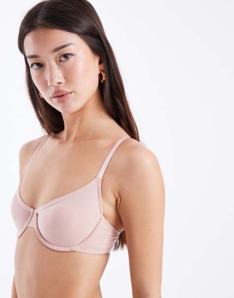 Dorina - Noa - Reggiseno non imbottito beige con ferretto - view 1