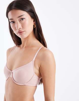 Noa - Soutien-gorge non rembourré à armatures - Beige-Neutre 90 B