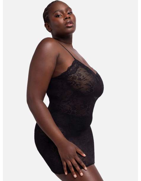 Dorina Origins bodysuit black bodie in black - view 1